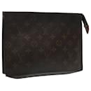 LOUIS VUITTON Monogram Poche Toilette 26 Pouch M47542 LV Auth fm3921 - Louis Vuitton