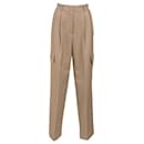 The Frankie Shop Cargo Trousers in Beige Polyester - Autre Marque