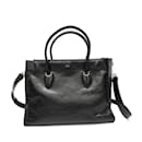 Tod's D-Styling Black Leather Handbag