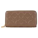 Louis Vuitton Monogram Embossed Zippy Wallet