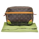 Bolsa clutch vintage Monogram Compiegne da Louis Vuitton
