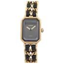 VINTAGE CHANEL PREMIERE WATCH H6951 26 MM IN GOLD PLATED QUARTZ 1987 - Chanel