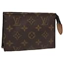 LOUIS VUITTON Monogram Poche Toilette 15 Pouch M47546 LV Auth 94104 - Louis Vuitton