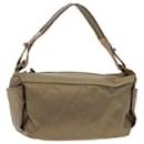 CHANEL Paris Biarritz Shoulder Bag Coated Canvas Gold Tone CC Auth ar12598 - Chanel