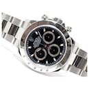 ROLEX Daytona black thin Hand Ref.116520 F series '04 Genuine goods Mens - Rolex