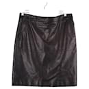 Leather mini skirt - Hermès