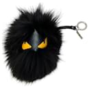 Fendi Black Fox Monster Keychain