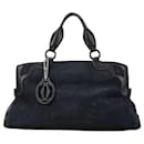Cartier Marcello Suede Handbag Black