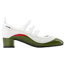 Sportina Pumps - Carel - Leather - Black - Autre Marque