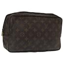 LOUIS VUITTON Monogram Trousse Toilette 28 Bolsa Clutch M47522 LV Auth 98040 - Louis Vuitton