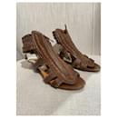 GIVENCHY Sandals T.EU 38.5 Leather - Givenchy