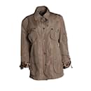 Dolce & Gabbana, brown windcoat