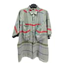 Non Signé / Unsigned shirts T.International L Linen - Autre Marque