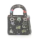 Dior Leather Handbag Black Multicolor - Christian Dior