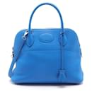 Hermes Bolide 31 Handbag Blue - Hermès