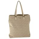 FENDI Zucchino Canvas Hand Bag Pink Auth ep3377 - Fendi