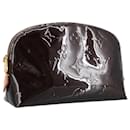 LOUIS VUITTON Pochete Cosmética Monogram Vernis Amarante M91495 Auth 96991 - Louis Vuitton