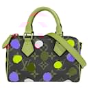 Louis Vuitton Yayoi Kusama Nano Speedy Monogram Shoulder Bag