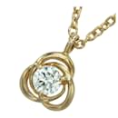 K18YG Diamond Necklace 0.10ct - Autre Marque