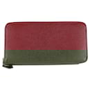 Hermes Azap Long Silk In Wallet Bordeaux - Hermès