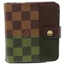 Louis Vuitton Damier Compact Zip Wallet N61668