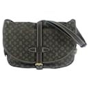 Louis Vuitton Monogram Mini Lin Saumur 30 Shoulder Bag