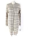 PLEATS PLEASE V-neck Long Cardigan Beige Women - Autre Marque
