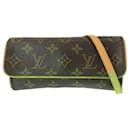 Louis Vuitton Monogram Pochette Twin PM Shoulder Bag