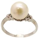 K14WG Pearl Diamond Ring 11 - Autre Marque