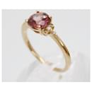 K18PG Zircon Ring 10 - Autre Marque