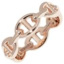 Hermes K18PG Chaine d'Ancre Enchainee Ring PM - Hermès