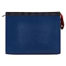 Louis Vuitton Epi Damier Graphite Pochette Voyage MM Clutch Bag M62912