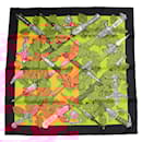 Hermes Silk Scarf Carré 90 AU PLUS DRU - Hermès