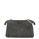 Fendi Peekaboo I See You Small Chain Shoulder Bag