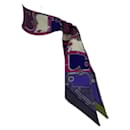 Twilly fuchsia "Camails" d'Hermès