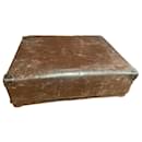 Louis Vuitton Very RARE Marmotte in chocolate vulcanized fiber