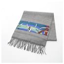 Hermes Patch de Soie Silk Cashmere Scarf - Hermès