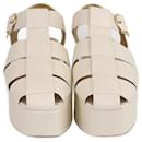 NON SIGNE / UNSIGNED Sandals T.EU  Leather - Autre Marque
