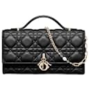 My Dior Mini Bag Black Lambskin Cannage