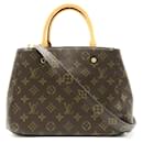 Louis Vuitton Montaigne BB Tote Bag Monogram Brown