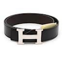 Hermes Constance H Belt Reversible Leather - Hermès