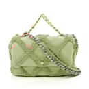 Chanel 19 Matelasse Canvas Shoulder Bag AS1160