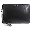 Dior Homme Oblique Galaxy Leather Pouch Clutch - Christian Dior