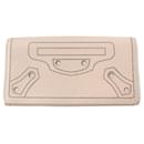 Balenciaga Leather Continental Long Wallet