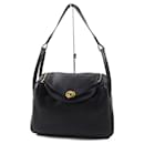 HERMES Lindy 30 Shoulder Bag Black - Hermès