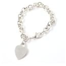 Pulseira de prata com tag em forma de coração Tiffany & Co