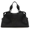 Cartier Marcello de Cartier Calf Leather Handbag Black