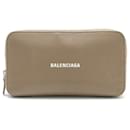 Balenciaga Leather Continental Wallet 594290