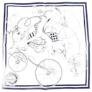 Hermes Silk Scarf Voiture en Equilibrium - Hermès