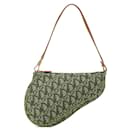 Dior Trotter Saddle Canvas Leather Handbag - Christian Dior